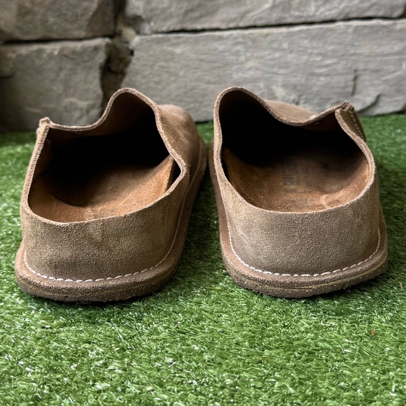 Birkenstock Tan Suede Mules - Picture 5 of 11